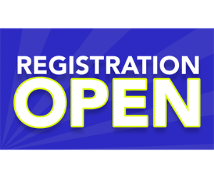 Registration Open